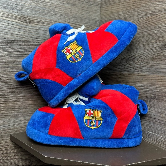 Fc Barcelona slippers blue red - Picture 1 of 7